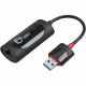 SIIG SuperSpeed USB 3.0 Gigabit LAN Adapter - Black - USB 3.0 Type A - 1 Port(s) - 1 - Twisted Pair - Retail JU-NE0611-S2