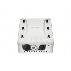 HPE Aruba AP-318 (IL) 802.11n/ac Dual 2x2:2/4x4:4 Radio 6xRPSMA Connectors Indoor Hardened AP JZ150A