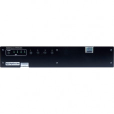 Kramer K524E HighSecLabs Secure 4-Port, Dual-Display, DisplayPort KVM Switch - 4 Computer(s) - 1 Local User(s) - 1 Remote User(s) - 3840 x 2160 - 1 x Network (RJ-45) - 2 x PS/2 Port - 11 x USB - 10 x DisplayPort K524E