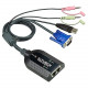 ATEN USB Virtual Media KVM Adapter Cable with Audio (CPU Module) - 1280 x 1024 - 2 x Network (RJ-45) - 1 x USB1 x VGA-TAA Compliant - 1280 x 1024 - 2 x Network (RJ-45) - 1 x USB1 x VGA KA7178