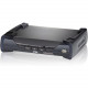 ATEN KE6900R DVI KVM Over IP Extender Receiver-TAA Compliant - 1 Remote User(s) - WUXGA - 1900 x 1200 Maximum Video Resolution - 1 x Network (RJ-45) - 4 x USB - 1 x DVI - Rack-mountable KE6900R