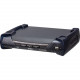 ATEN DVI-I Dual Display KVM over IP Receiver - 2 Computer(s) - WUXGA - 1920 x 1200 Maximum Video Resolution - 1 x Network (RJ-45) - 4 x USB - 2 x DVI - Desktop, Rack-mountable KE6940AR