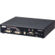 ATEN DVI-I Dual Display KVM over IP Transmitter - 2 Computer(s) - 2 Local User(s) - WUXGA - 1920 x 1200 Maximum Video Resolution - 1 x Network (RJ-45) - 3 x USB - 4 x DVI - Desktop, Rack-mountable KE6940AT