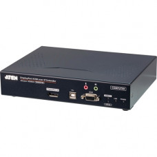 ATEN 4K DisplayPort Single Display KVM over IP Transmitter - 32808.40 ft Range - 4K - 3840 x 2160 Maximum Video Resolution - 1 x Network (RJ-45) - 2 x USB - DisplayPort - Desktop, Wall Mountable, Rack-mountable - 0U KE9950T