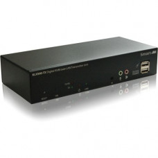 Smart Board SmartAVI DVI-D KVM with Audio Point-to-Point Extender over LAN or CAT5e/6 - 1 Computer(s) - 1 Remote User(s) - 500 ft Range - Full HD - 1920 x 1080 Maximum Video Resolution - 2 x Network (RJ-45) - 5 x USB - 3 x DVI KLX-500S