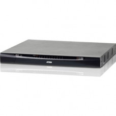 ATEN KN2124VA KVM over IP Switch-TAA Compliant - 24 Computer(s) - 1 Local User(s) - 2 Remote User(s) - 1920 x 1200 - 26 x Network (RJ-45) - 6 x USB - 1 x DVI - Rack-mountable - 1U KN2124VA