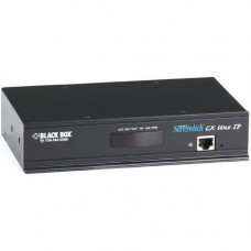 Black Box ServSwitch CX Uno with IP, 8-Port - 8 Computer(s) - 1 Local User(s) - 1 Remote User(s) - 1600 x 1200 - 9 x Network (RJ-45) - 2 x USB1 x VGA KV1081A