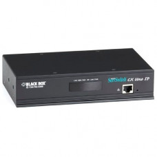 Black Box ServSwitch CX Uno KVM Switch with IP, 16-Port - 16 Computer(s) - 1 Local User(s) - 1 Remote User(s) - 1600 x 1200 - 17 x Network (RJ-45) - 2 x USB1 x VGA - Rack-mountable - 1U KV1161A