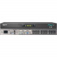 Black Box ServSwitch CX KV1424A-R2 KVM Switch - 24 Computer(s) - 3 Local User(s) - 1 Remote User(s) - 1900 x 1440 - 26 x Network (RJ-45) - 2 x PS/2 Port - 2 x USB - 1U - TAA Compliance KV1424A-R2