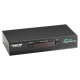 Black Box ServSwitch Wizard DVI KVM Switch - 4 x 1 - 4 x DVI-I Video, 4 x Type B USB - Rack-mountable, Desktop - TAA Compliance KV2004A