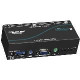 Black Box ServShare II KV221A 2-port KVM Switch - 2 x 1 - 2 x HD-15 Monitor, 4 x mini-DIN (PS/2) Keyboard/Mouse KV221A