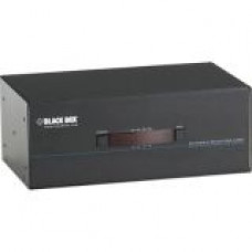 Black Box ServSwitch Wizard VGA, USB, Dual-Head Video - 4 Computer(s) - 1 Local User(s) - 1920 x 1200 - 1 x Network (RJ-45) - 8 x USB10 x VGA - Desktop KV3204A