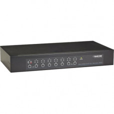 Black Box ServSwitch EC for DVI + USB Servers and DVI + USB Console, 16-Port - 16 Computer(s) - 1 Local User(s) - 1920 x 1200 - 18 x USB - 17 x DVI - Rack-mountable - 2U KV9516A