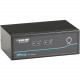 Black Box ServSwitch KV9622A Dual-Head KVM Switch - 2 x 2 - DVI Video, 2 x Type B USB - TAA Compliance KV9622A