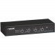 Black Box ServSwitch DT KVM Switch DisplayPort with USB and Audio, 4-Port - 4 Computer(s) - 1 Local User(s) - 2560 x 1600 - 8 x USB - Desktop - 5 x DisplayPort - TAA Compliance KV9704A