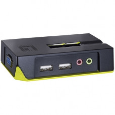 Cp Technologies LevelOne KVM-0221 2-Port USB KVM Switch - 2 x 1 - 2 x HD-15 Keyboard/Mouse/Video KVM-0221