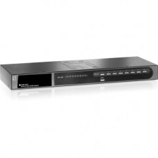 Cp Technologies LevelOne KVM-1611 16-Port PS/2 19" Rack Mountable KVM Switch - High Video Res 1920x1440, Plug-and-Play KVM-1611