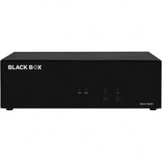 Black Box Secure KVM Switch - DVI-I - 2 Computer(s) - 1 Local User(s) - 2560 x 1600 - 4 x USB - 3 x DVI - Desktop - TAA Compliant KVS4-1002D