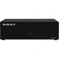 Black Box Secure KVM Switch - FlexPort HDMI/DisplayPort - 2 Computer(s) - 1 Local User(s) - 3840 x 2160 - 4 x USBHDMI - DesktopDisplayPort - TAA Compliant KVS4-2002HV