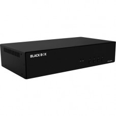 Black Box Secure KVM Switch - FlexPort HDMI/DisplayPort - 2 Computer(s) - 3840 x 2160 - 6 x USBHDMIDisplayPort - TAA Compliant - TAA Compliance KVS4-2004HV