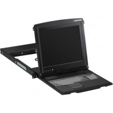 Black Box ServView V with CATx Integrated KVM Tray Module, 16-Port - 16 Computer(s) - 17" LCDPS/2 PortUSB - Keyboard - TAA Compliant - TAA Compliance KVT517A-16CATX