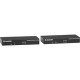 Black Box KVX KVM Extender - 1 Computer(s) - 1 Local User(s) - 328.08 ft Range - 4K - 3840 x 2160 Maximum Video Resolution - 2 x Network (RJ-45) - 5 - DisplayPort - 5 V DC Input Voltage - Rack-mountable - 1U - TAA Compliant - TAA Compliance KVXLCDP-100