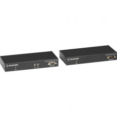 Black Box LC100 Series KVM Extender - DVI, Transmitter and Receiver, Fiber - 1 Computer(s) - 1 Local User(s) - 33000 ft Range - 1920 x 1200 Maximum Video Resolution - 2 x Network (RJ-45) - 5 x USB - 3 x DVI - TAA Compliant - TAA Compliance KVXLCF-100