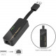 SIIG Portable USB 3.0 Gigabit Ethernet Adapter - USB 3.0 Type A - 1 - Twisted Pair - TAA Compliance LB-US0714-S1