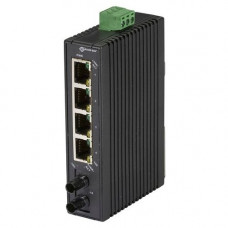 Black Box Ethernet Switch - 5 Ports - 2 Layer Supported - Rail-mountable - 5 Year Limited Warranty LBH120A-H-ST