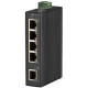 Black Box Hardened Mini Industrial Switch - 5 x 10/100Base-TX - TAA Compliance LBH120A-H