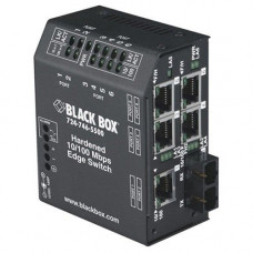 Black Box LBH150A-H-ST Hardened Heavy-Duty Edge Switch - 5 x 10/100Base-TX, 1 x LBH150A-H-ST
