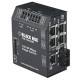 Black Box Standard Heavy Duty Edge Switch - 1 x ST , 5 x RJ-45 - 100Base-X, 10/100Base-TX - External, Wall-mountable, Rack-mountable - TAA Compliance LBH150A-ST