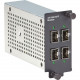 Black Box LE2722C Expansion Module - For Optical Network, Data NetworkingOptical FiberGigabit Ethernet - 100Base-X, 1000Base-X4 x Expansion Slots - SFP (mini-GBIC) LE2722C