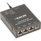 Black Box Remote Console Manager - 3-Port RS-232 with Modem - 1 x Network (RJ-45) - - USB - Management Port - Fast Ethernet - 10/100Base-TX LES1203A-M-R2