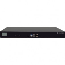 Black Box LES1700 Series Console Server - POTS Modem, Dual 10/100/1000 - 256 MB - DDR2 SDRAM - Twisted Pair, Optical Fiber - 2 Total Expansion Slot(s) - 2 x Network (RJ-45) - 2 x USB - 8 x Serial Port - Phone Line (RJ-11) - 10/100/1000Base-T - Gigabit Eth