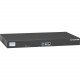 Black Box LES1700 Series Console Server - POTS Modem, Dual 10/100/1000 - 256 MB - DDR2 SDRAM - Twisted Pair, Optical Fiber - 2 Total Expansion Slot(s) - 2 x Network (RJ-45) - 2 x USB - 48 x Serial Port - Phone Line (RJ-11) - 10/100/1000Base-T - Gigabit Et