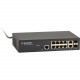 Black Box Gigabit Managed Ethernet Switch - 10-Ports - 8 Ports - Manageable - 3 Layer Supported - Modular - Twisted Pair, Optical Fiber - Rack-mountable - TAA Compliance LGB1110A