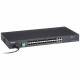 Black Box SFP Gigabit Managed Fiber Switch - 24-Port - 4 Ports - Manageable - 2 Layer Supported - Modular - Twisted Pair, Optical Fiber - 1 Year Limited Warranty - TAA Compliance LGB5124A-R2