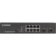 Black Box LGB700 Series Web Smart Gigabit Ethernet Switch - SFP, 10-Port - 8 Ports - Manageable - 4 Layer Supported - Modular - Twisted Pair, Optical Fiber - TAA Compliance LGB710A