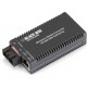 Black Box MultiPower Miniature Transceiver/Media Converter - 1 x Network (RJ-45) - 1 x SC Ports - DuplexSC Port - Single-mode - Gigabit Ethernet - 10/100/1000Base-T, 1000Base-X - TAA Compliant LGC122A-R3