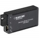 Black Box Multipower Miniature Transceiver/Media Converter - 1 x Network (RJ-45) - 1 x SC Ports - SimplexSC Port - Single-mode - Gigabit Ethernet - 10/100/1000Base-T, 1000Base-X - Rack-mountable, DIN Rail Mountable - TAA Compliant LGC126A-R3