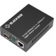 Black Box Pure Networking Transceivers/Media Converters - 1 x Network (RJ-45) - Gigabit Ethernet - 10/100/1000Base-T, 1000Base-X, 1000Base-FX - 1 x Expansion Slots - SFP - 1 x SFP Slots - Rack-mountable - TAA Compliance LGC210A