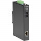 Black Box LGC280 Series Gigabit Industrial Media Converter - Multimode SC - 1 x Network (RJ-45) - 1 x SC Ports - DuplexSC Port - Multi-mode - Gigabit Ethernet - 10/100/1000Base-T, 1000Base-X - Rail-mountable, Wall Mountable - TAA Compliant LGC281A
