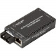 Black Box MultiPower Miniature Transceiver/Media Converter - 1 x Network (RJ-45) - 1 x SC Ports - SimplexSC Port - USB - Single-mode - Gigabit Ethernet - 1000Base-T, 1000Base-X - DIN Rail Mountable, Rack-mountable - TAA Compliant LGC325A-R3