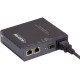 Black Box LGC5150A Transceiver/Media Converter - 2 x Network (RJ-45) - Gigabit Ethernet - 10/100/1000Base-T, 100/1000Base-X - 1 x Expansion Slots - SFP - 1 x SFP Slots - Wall Mountable - TAA Compliance LGC5150A