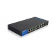 Linksys LGS108P 8-Port Business Desktop Gigabit PoE+ Switch LGS108P