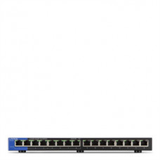 Linksys LGS116P 16-PORT BUSINESS DESKTOP GIGABIT POE+ SWITCH LGS116P