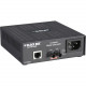 Black Box Fast Ethernet Compact Media Converter - 1 x RJ-45 , 1 x ST Duplex - 100Base-TX, 100Base-SX - External LHC005A-R4