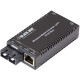 Black Box MultiPower Miniature Transceiver/Media Converter - 1 x Network (RJ-45) - 2 x SC Ports - DuplexSC Port - Multi-mode - Fast Ethernet - 10/100Base-T, 100Base-SX - DIN Rail Mountable - TAA Compliant - TAA Compliance LHC041A-R4