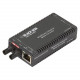 Black Box MultiPower LIC024A-R2 Transceiver/Media Converter - 1 x Network (RJ-45) - 1 x ST Ports - 10/100Base-TX, 100Base-FX - Rail-mountable - TAA Compliance LIC024A-R2